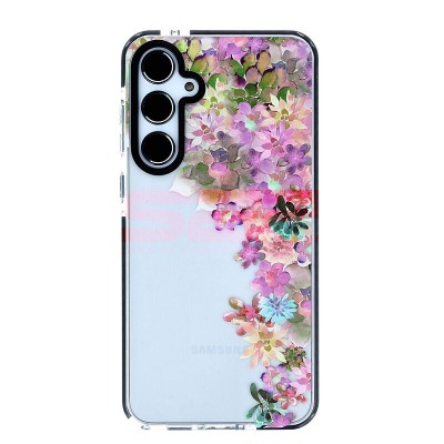 Husa Samsung Galaxy A55, Antishock, Flowers