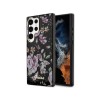 Husa Samsung Galaxy S23 Ultra, Originala Guess, Flower Negru