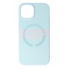 Husa iPhone 15 Plus, Silicon MagCover, Mint