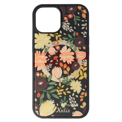 Husa iPhone 15, Antishock cu functie Magsafe, 3D Flowers3