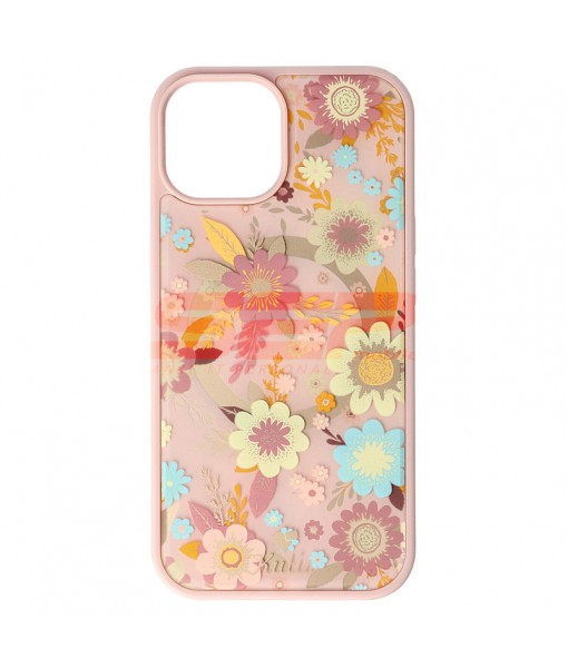 Husa iPhone 14, Antishock cu functie Magsafe, 3D Flowers4